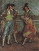 Ignacio Zuloaga Young Village Bullfighters oil painting